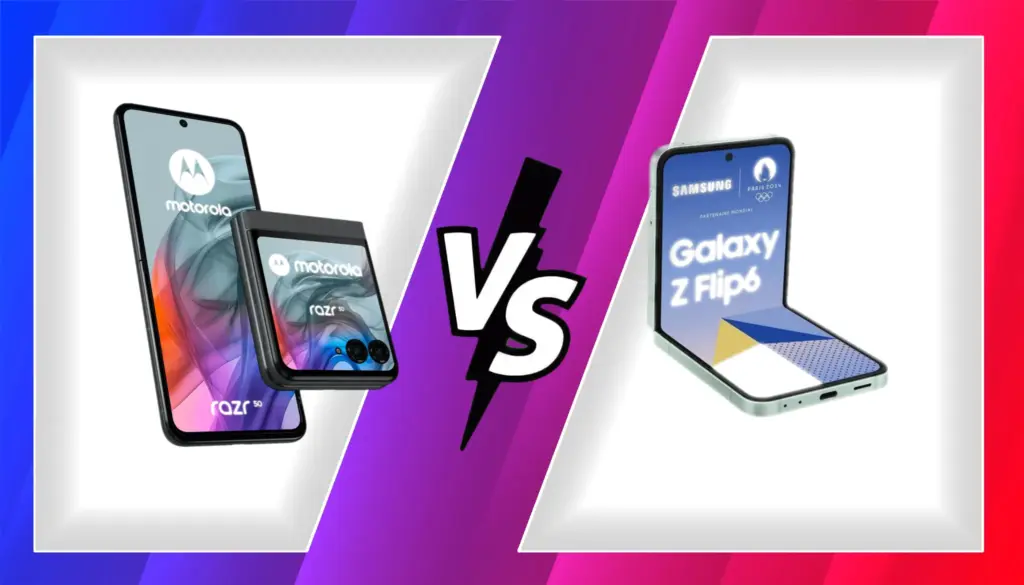 Motorola Razr 50 Ultra vs Samsung Galaxy Z Flip 6 : Lequel Choisir ?